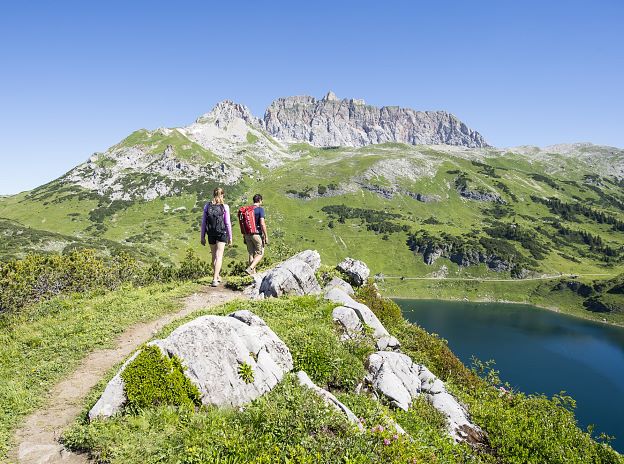 Hiking in Klostertal